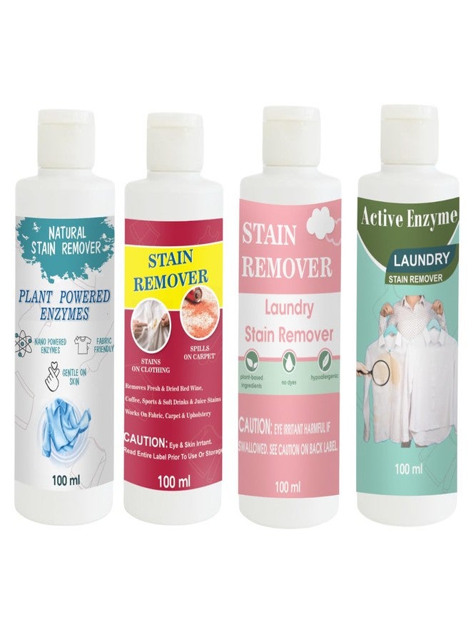 مجموعة مزيلات بقع توفوس، تتضمن مزيل بقع القمصان، الأحمر، الوردي، والفستق | محلول تنظيف متعدد الأسطح للملابس والأقمشة والمفروشات (100 غرام لكل عبوة) - Image 1